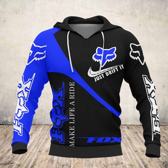 Fox Racing 3D Printed Hoodie/Zipper Hoodie Fox Racing 3D Printed Hoodie/Zipper Hoodie
