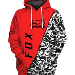 Fox Racing 3D Printed Hoodie/Zipper Hoodie