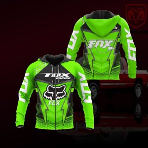 Fox Racing 3D Printed Hoodie/Zipper Hoodie