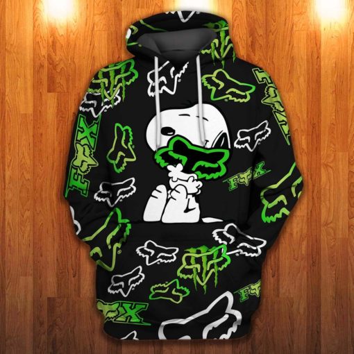 Fox Racing Monster Energy Motorcycle 3D Printed Hoodie Zipper Hoodie