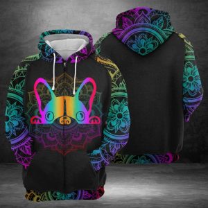 French Bulldog 3D Printed Hoodie/Zipper Hoodie