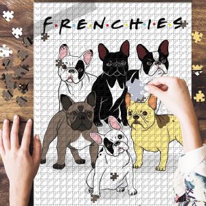 French Bulldog Jigsaw Puzzle Set