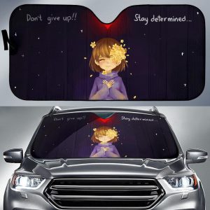 Frisk Undertales Anime Car Auto Sun Shade