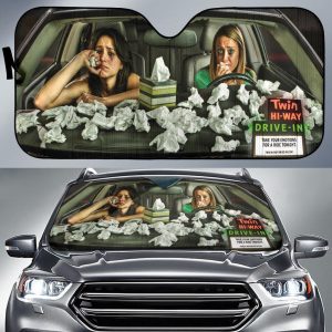 Funny Girl Crys Car Auto Sun Shade