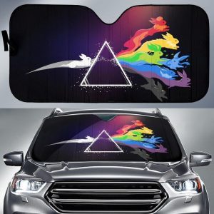 Funny Rabbit Pink Floyd Window Car Auto Sun Shade