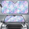 Galaxy Mermaid Scales Car Auto Sun Shade