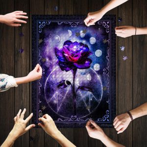 Galaxy Roses Jigsaw Puzzle Set