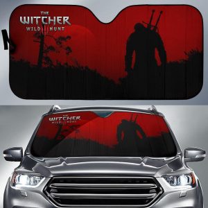 Game Geralt The Witcher 3: Wild Hunts Car Auto Sun Shade
