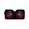 Game Of Thrones Dragon And Wolf Car Auto Sun Shade