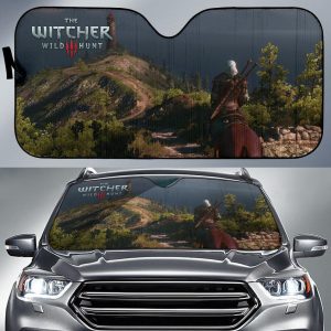 Game The Witcher 3: Wild Hunt Geralts Car Auto Sun Shade