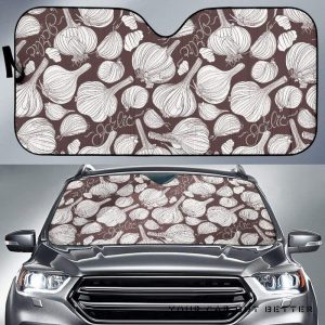Garlic Bulb Dark Car Auto Sun Shade