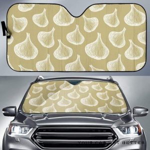 Garlic Pattern Car Auto Sun Shade