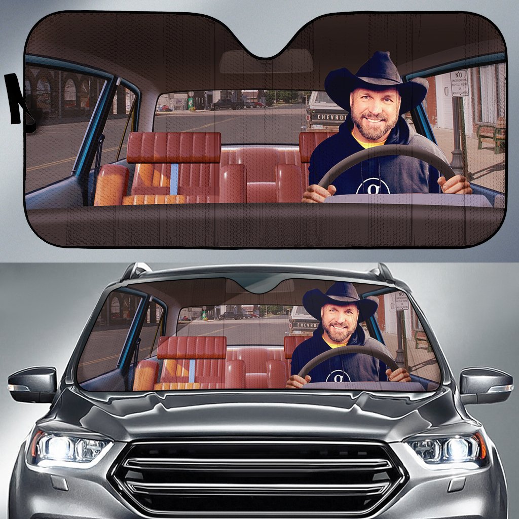 Garth Books Car Auto Sun Shade Garth Books Car Auto Sun Shade