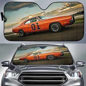 General Lee Car Auto Sun Shade
