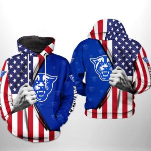 Georgia State Panthers NCAA US FLag 3D Printed Hoodie/Zipper Hoodie