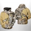 Georgia Tech Yellow Jackets NCAA Camo Veteran Hunting 3D Printed Hoodie/Zipper Hoodie