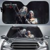 Geralt & Ciris The Witcher 3: Wild Hunt Game Car Auto Sun Shade
