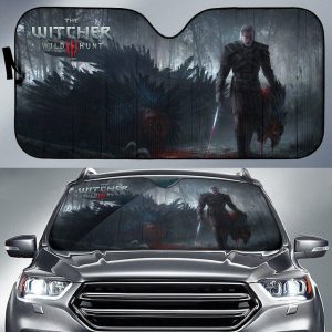 Geralt Game The Witcher 3: Wild Hunt H1231 Car Auto Sun Shade