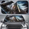 Geralt Of Rivia The Witcher 1 Car Auto Sun Shade