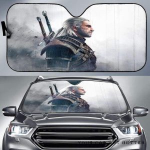 Geralt Of Rivia The Witcher 2 Car Auto Sun Shade