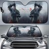 Geralt Of Rivia The Witcher Wild Hunt Car Auto Sun Shade