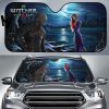 Geralt & Triss The Witcher 3: Wild Hunt Game Car Auto Sun Shade