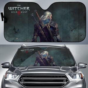 Geralts The Witcher 3: Wild Hunt Game Car Auto Sun Shade