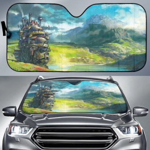 Ghibli Hows Moving Castle Car Auto Sun Shade