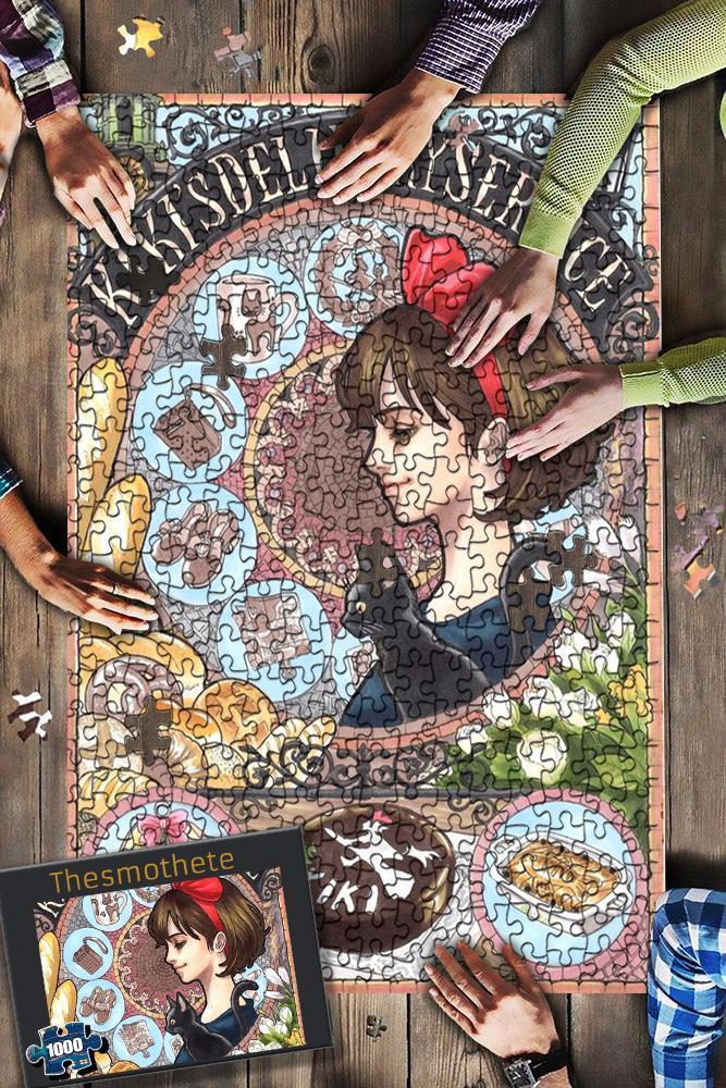 Ghibli, Kikis Delivery Service ? Jigsaw Puzzle Set Ghibli, Kikis Delivery Service ? Jigsaw Puzzle Set