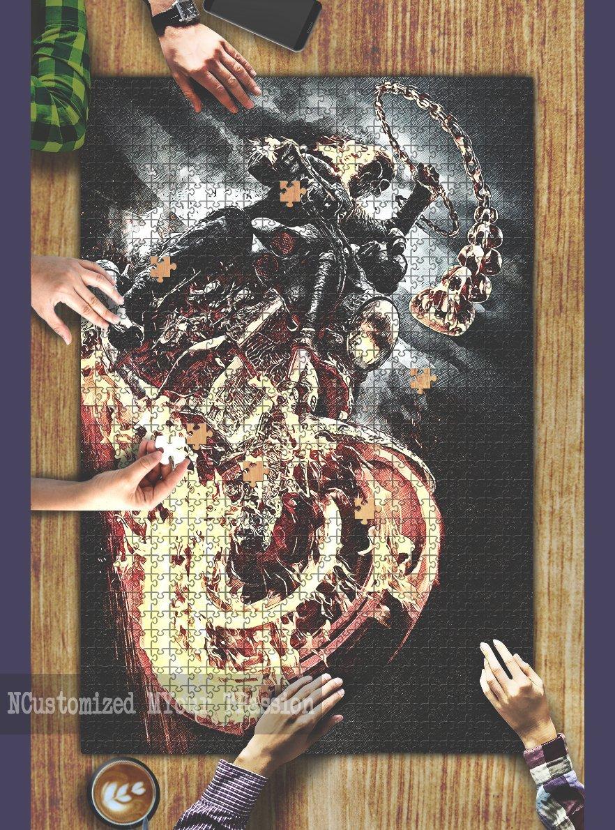 Ghost Rider Jigsaw Puzzle Set Ghost Rider Jigsaw Puzzle Set