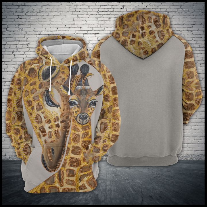 Giraffe Family 3D Printed Hoodie/Zipper Hoodie Giraffe Family 3D Printed Hoodie/Zipper Hoodie