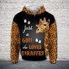 Giraffe Lover 3D Printed Hoodie/Zipper Hoodie