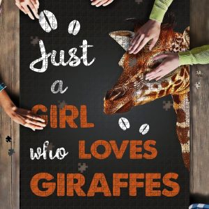 Giraffe Lover Jigsaw Puzzle Set