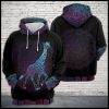 Giraffe Zen Pattern 3D Printed Hoodie/Zipper Hoodie