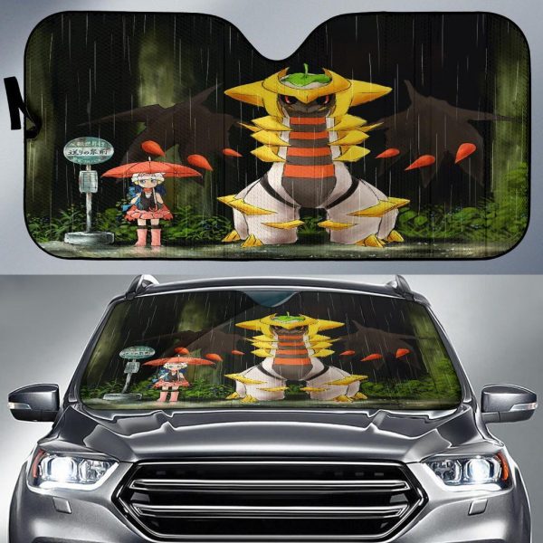 Giratina Totoro Pokemon Car Auto Sun Shade