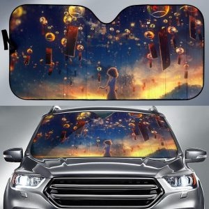 Girly Dream Fantasy Surreals Anime Car Auto Sun Shade