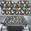 Girly Unicorn Donut Car Auto Sun Shade