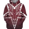 Goat 3D Printed Hoodie/Zipper Hoodie