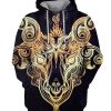 Goat 3D Printed Hoodie/Zipper Hoodie