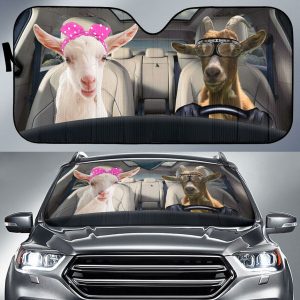 Goat Car Auto Sun Shade