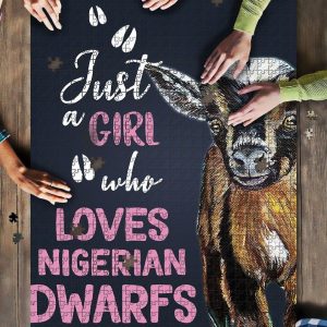 Goat Lover, Goat Lover, Animal Lover Jigsaw Puzzle Set
