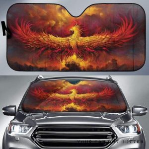 God Phoenix Car Auto Sun Shade