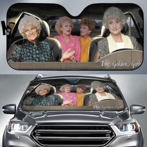 Goden Girl Car Auto Sun Shade