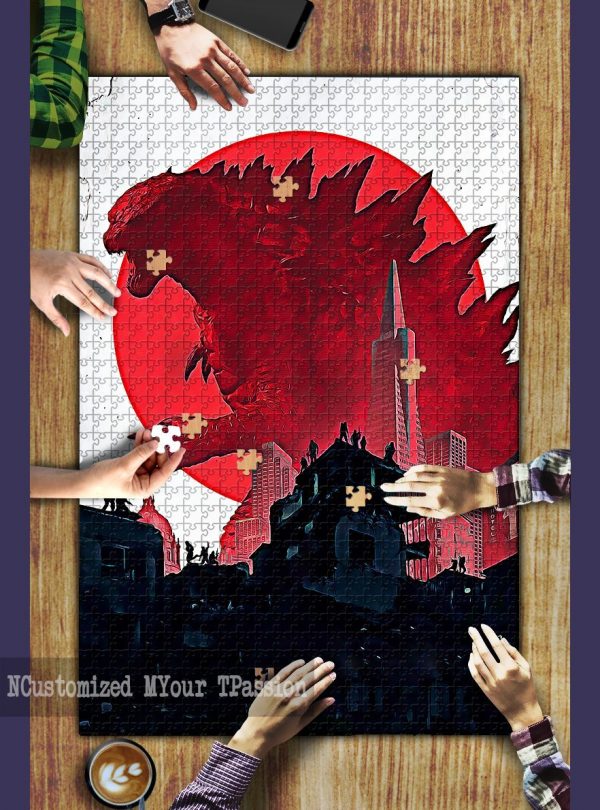 Godzilla Jigsaw Puzzle Set