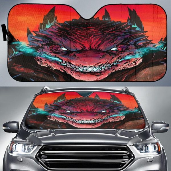 Godzillas Car Auto Sun Shade