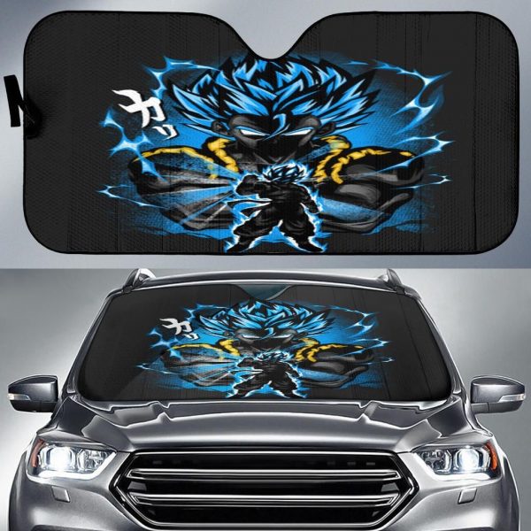 Gogeta Blue Dragon Ball Car Auto Sun Shade