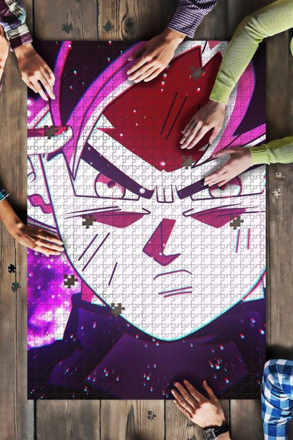 Goku Black Super Saiyan Rose Jigsaw Puzzle Set