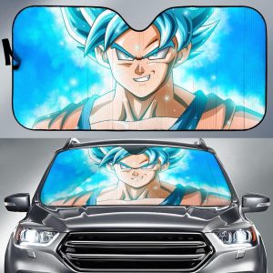 Goku Dragon Ball Super Art Anime Car Auto Sun Shade