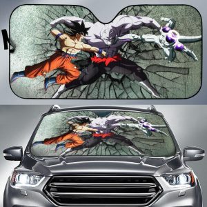 Goku Frieza Vs Jiren Car Auto Sun Shade