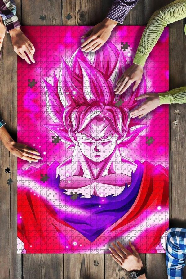 Goku Super Saiyan Blue Jigsaw Puzzle Set